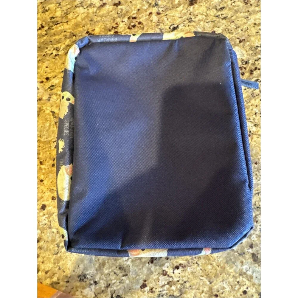 Star‎ Wars Mandalorian Grogu Baby Yoda Slurp Lunch Box Mini Backpack Blue